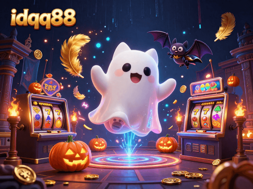 Experience thrilling wins at idqq88 with ghostly adventures and vibrant slot reels.