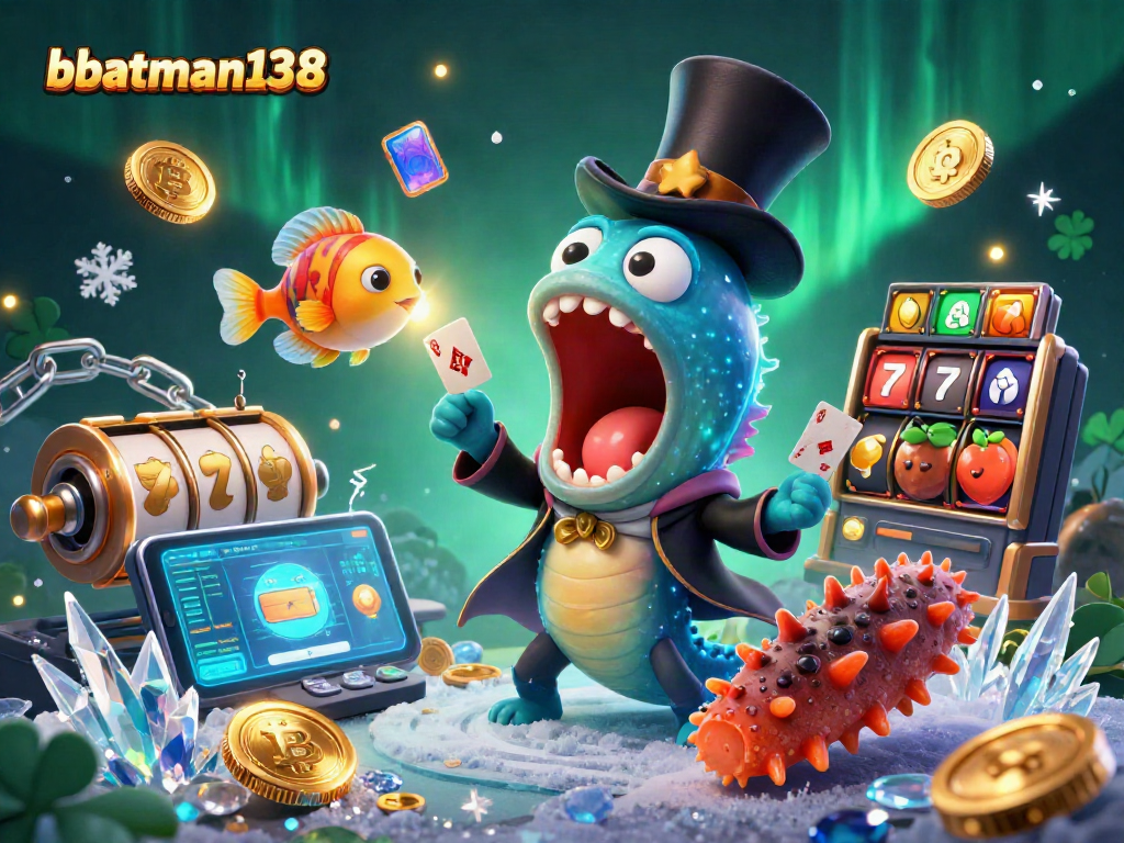 Experience batman138's thrilling card tricks and jackpots in an enchanting underwater casino.