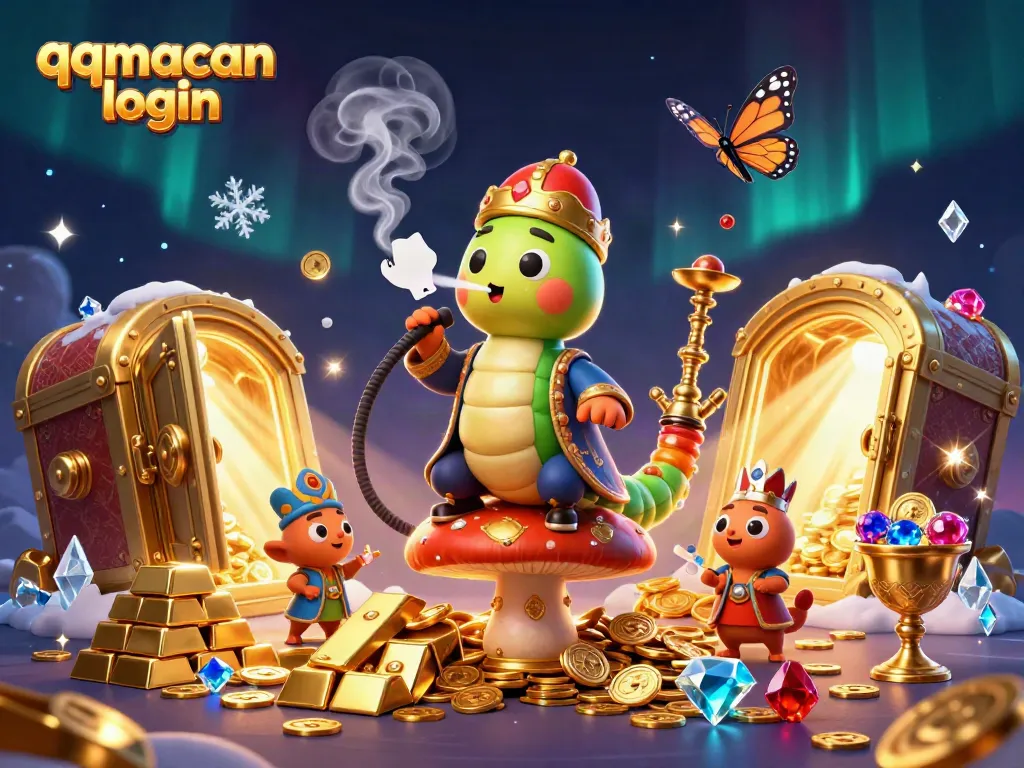 Experience thrilling gaming with qqmacan login as you explore vibrant treasure-filled scenes combining captivating casino elements.