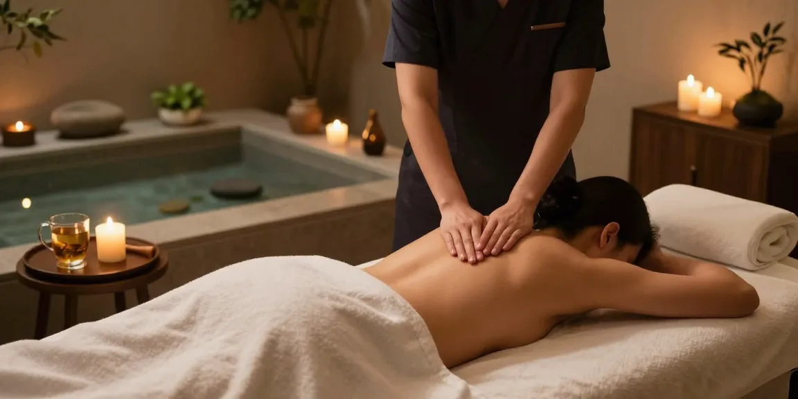 Indulge in 인천출장안마 massage therapy in a serene spa setting.