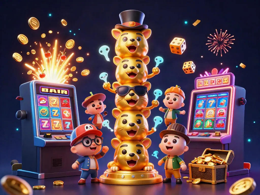 Experience thrilling gaming action at alo789 with vibrant casino elements and exciting characters.