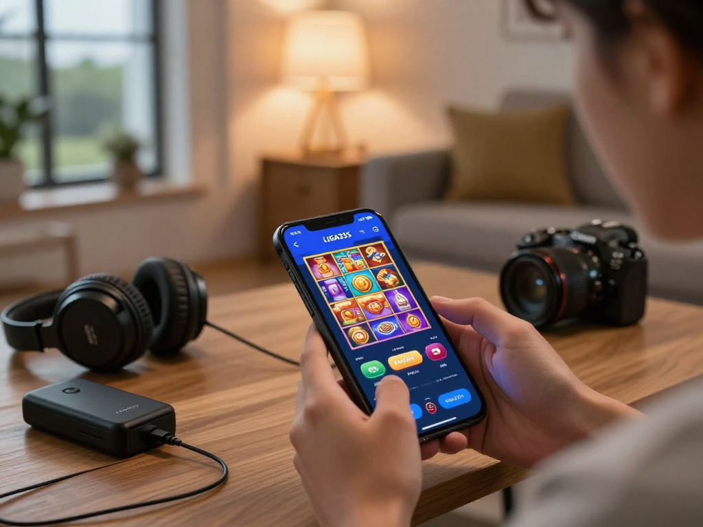 Aplikasi mobile LIGA335 yang menarik perhatian pengguna slot online dengan tampilan grafis yang colorful dan akses cepat.