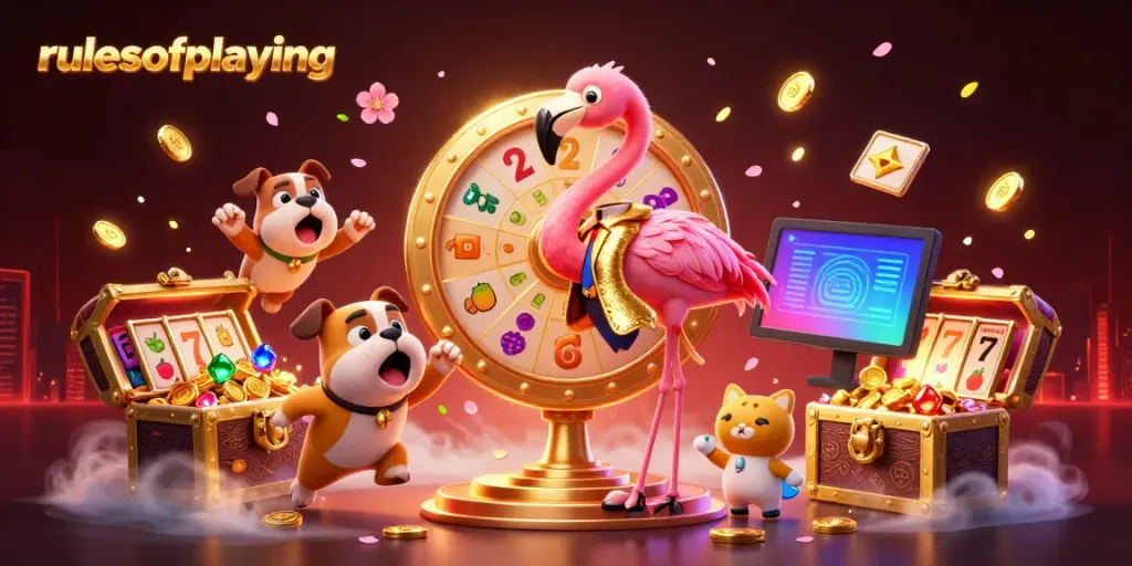Spin the golden prize wheel at rulesofplaying to reveal exciting slots and prizes.