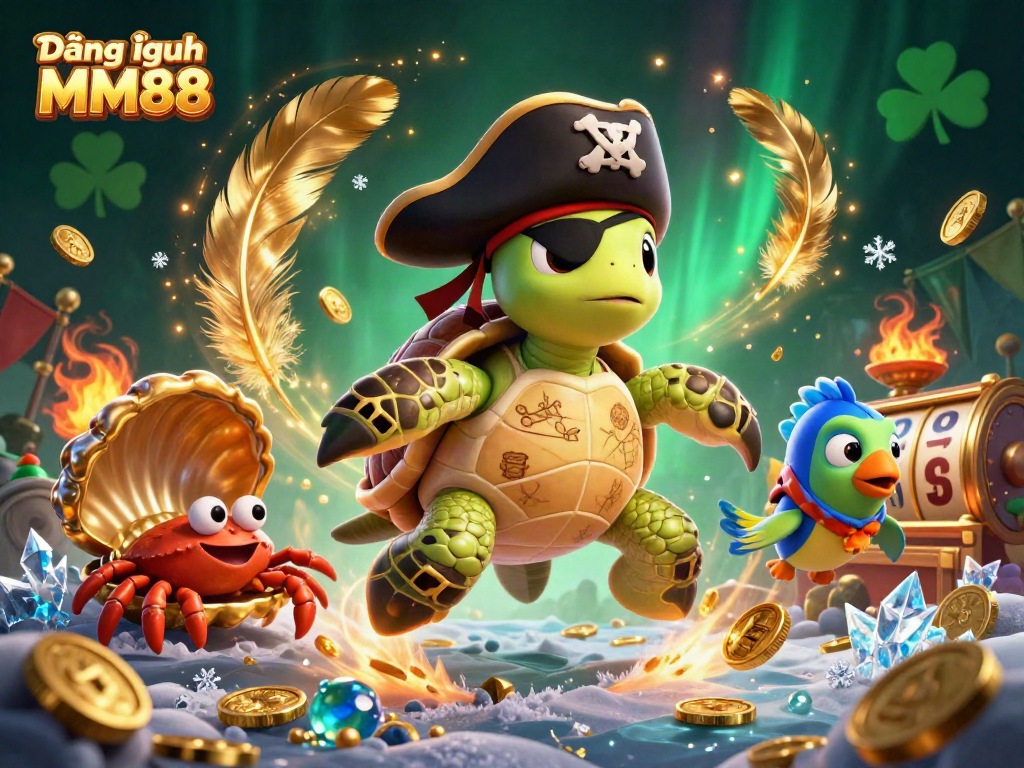 Engage in Đăng nhập MM88 to explore thrilling casino adventures with animated characters.