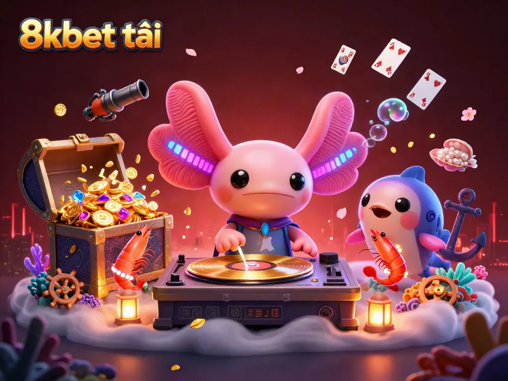 Join the fun and excitement with 8xbet tải as vibrant characters bring casino gaming to life.