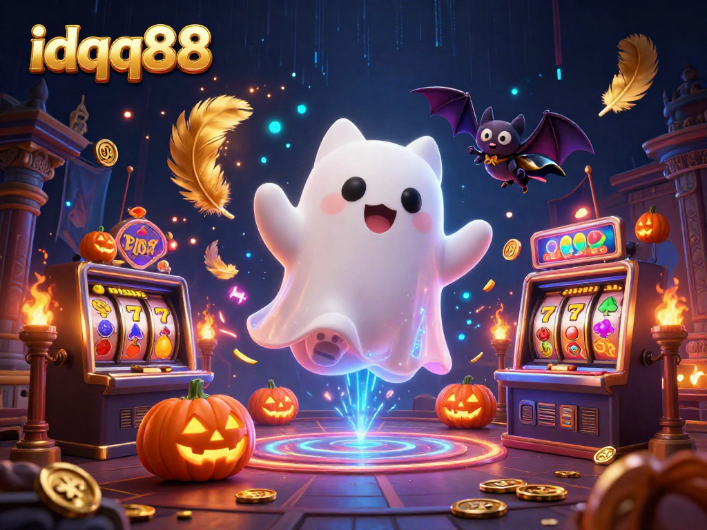 Experience thrilling wins at idqq88 with ghostly adventures and vibrant slot reels.