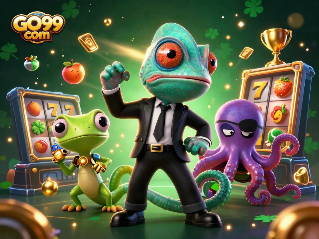 Experience thrilling gaming action with GO99 com's vibrant slots and jackpot elements.