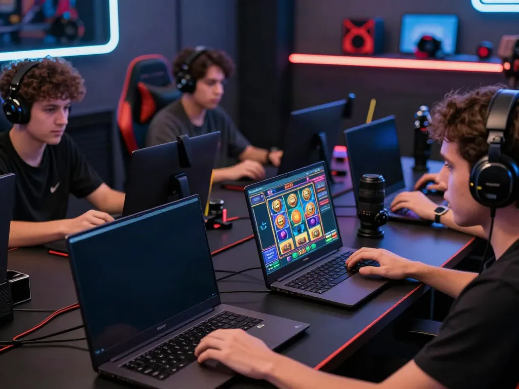 Exciting gaming experience with players using batman138 login slot on multiple devices.