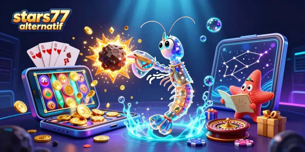 Slot game dengan berbagai elemen menarik di stars77 alternatif, lengkap dengan fitur kasino modern.