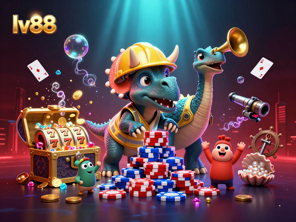 Experience winning moments at lv88 with vibrant developers celebrating a casino triumph.