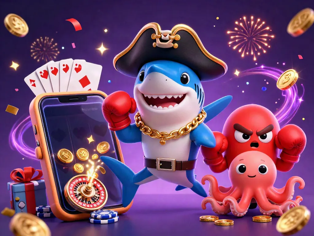 Engage in exciting games at tg888bb with a dynamic scene featuring animated casino characters and vibrant slot elements.