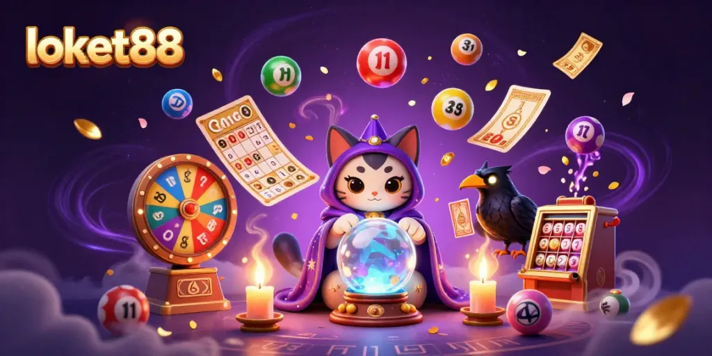 Experience loket88's vibrant gaming world with mystical characters and thrilling game elements.