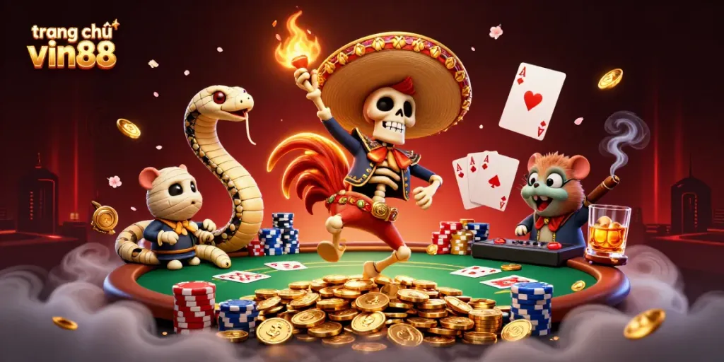 Engage with the thrilling world of trang chủ vin88 through a dynamic casino celebration.